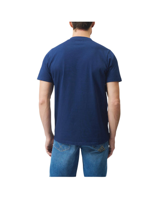 T-Shirt pocket in jersey Blue RRU634CA160111 C0382 ROY ROGER'S 