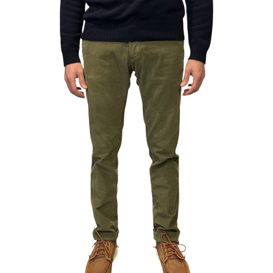 Pantalone Carnaby Velluto mille righe Military 004 CARNABY VELLUTO 1000 RIGHE MILITARY MODFITTERS 