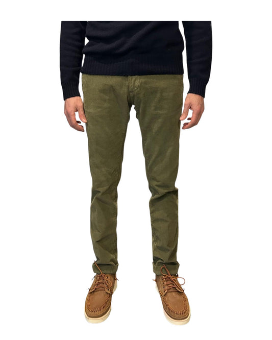 Pantalone Carnaby Velluto mille righe Military 004 CARNABY VELLUTO 1000 RIGHE MILITARY MODFITTERS 