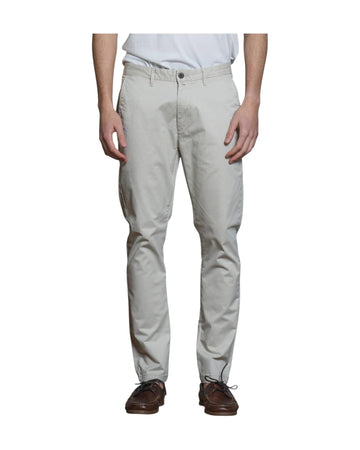 Pantalone Chino in cotone stretch Ecru BRYAN GABC56 IMPURE 