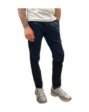Pantalone Regent misto lino Dark navy