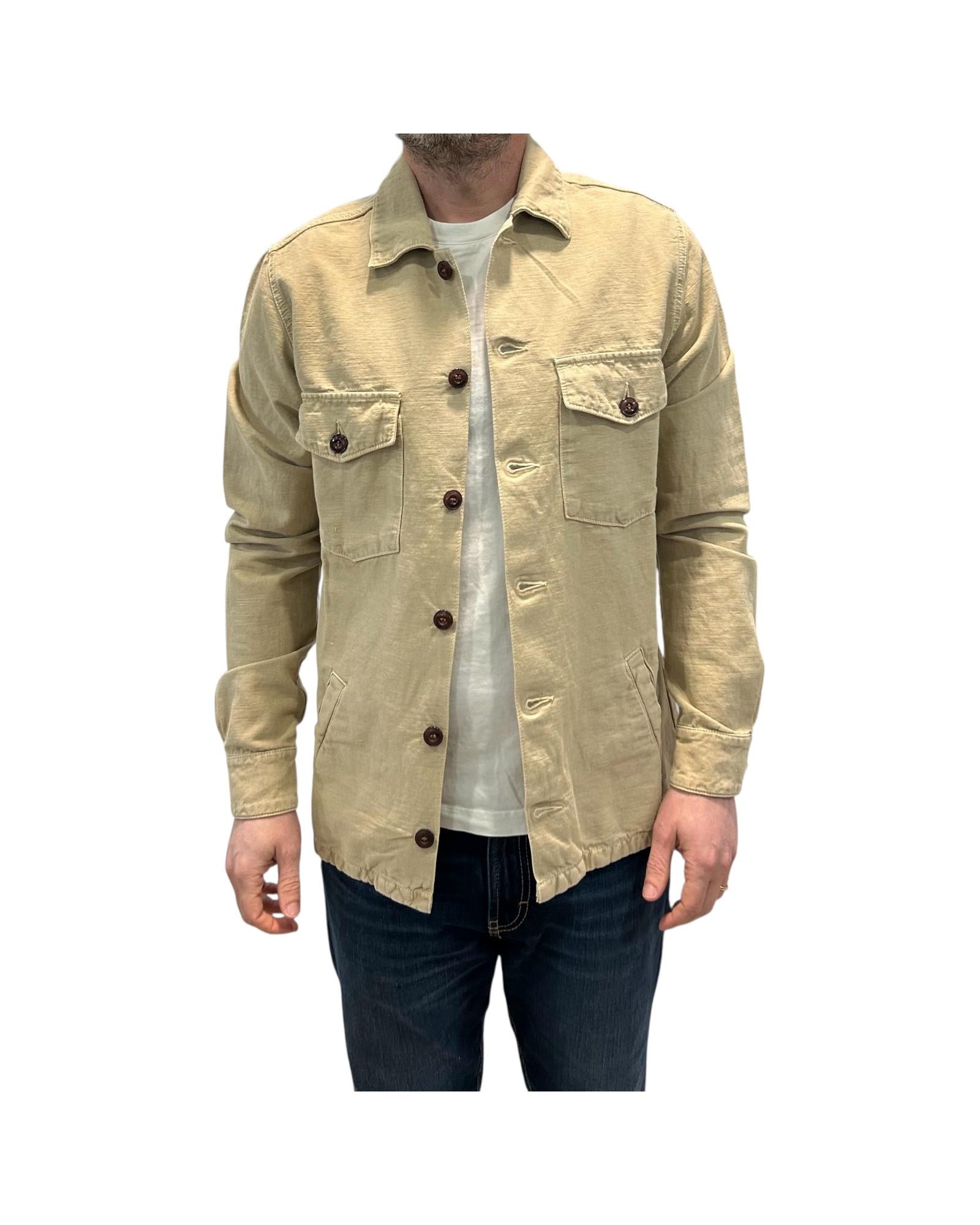 Camicia Over Uomo Sand 6510 SAND BL'KER 