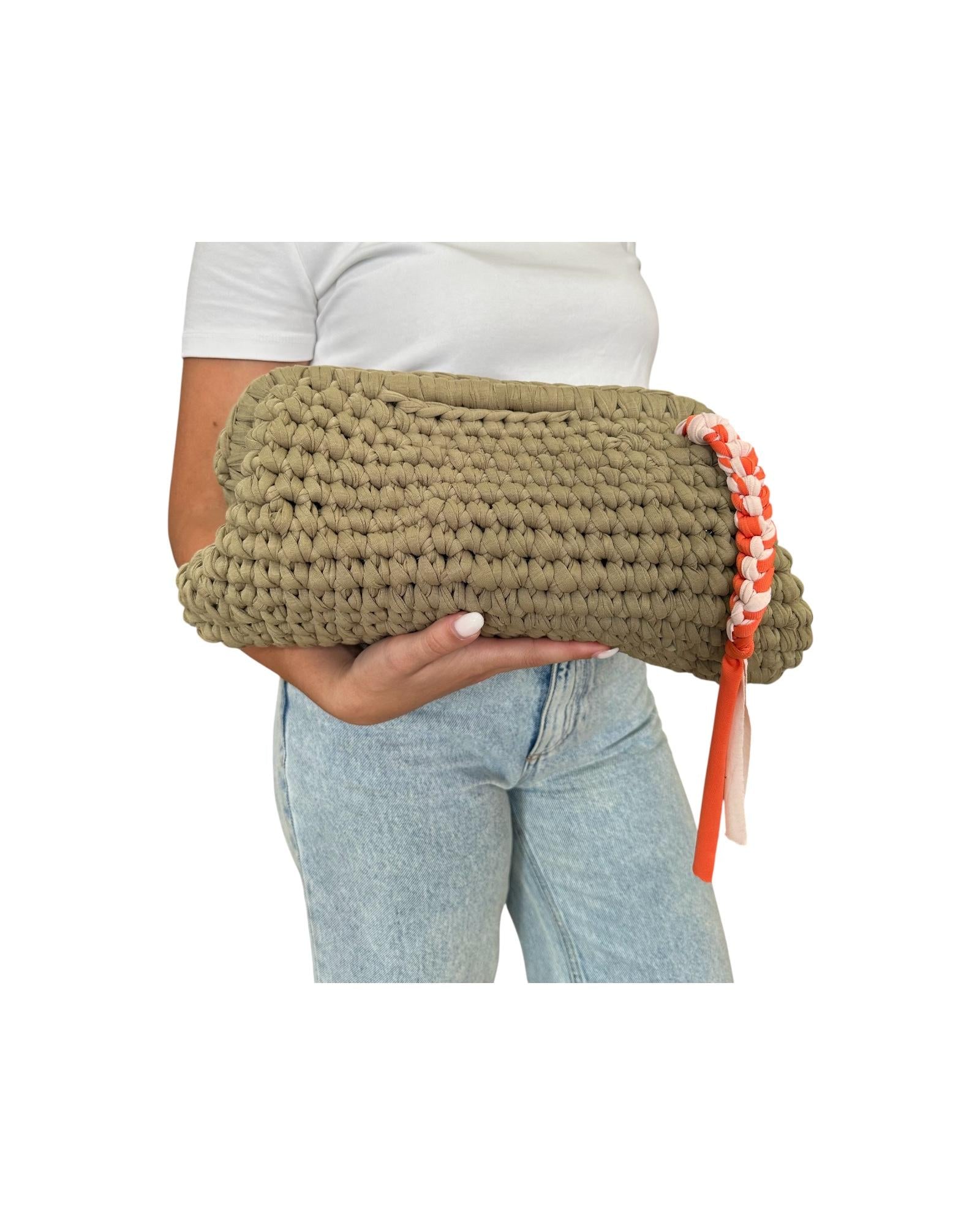 Clutch Bag Sofa grande Verde militare SOFA VERDE MILITARE SOFALI' 