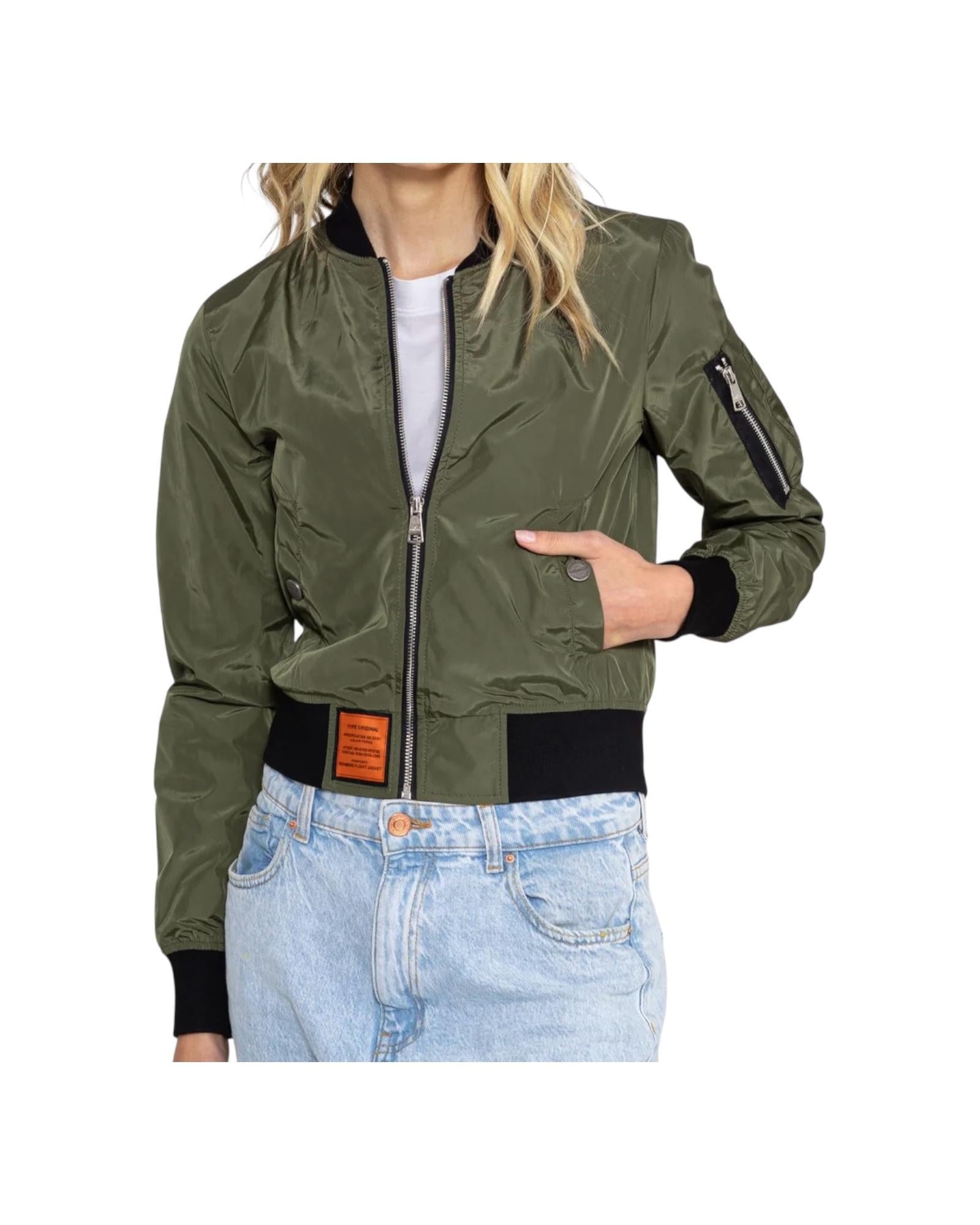 Giubbotto Bomber LT Kaki