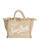 Borsa Vanity in lino beige