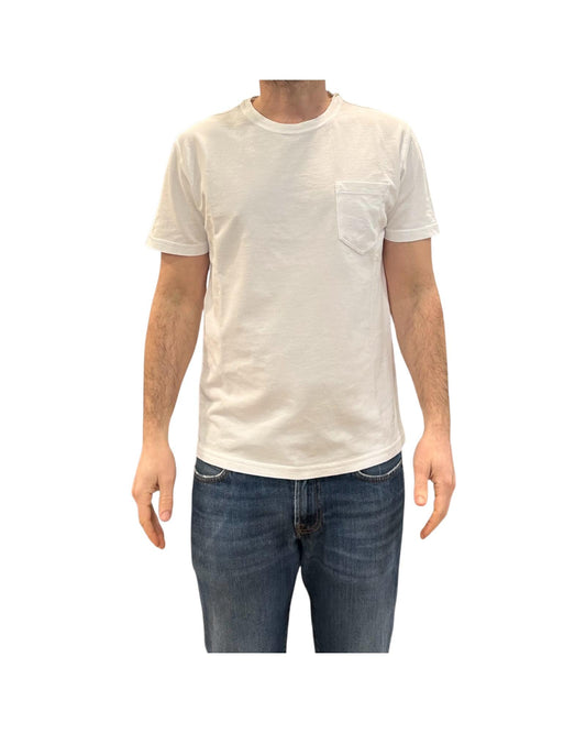 T-shirt Uomo Orchard Piquet White 1003 WHITE BL'KER 