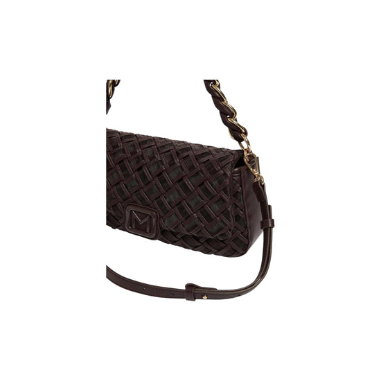 Borsa Le Muse medium con intreccio Testa di moro EMILY 002 MARELLA 