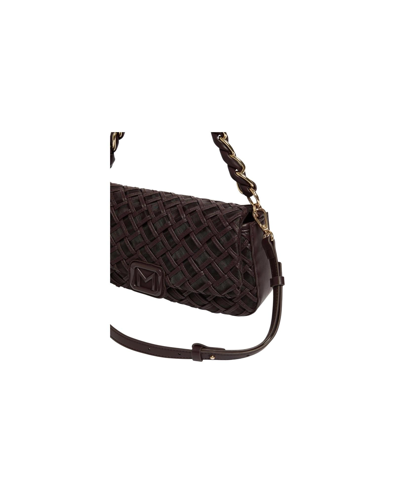 Borsa Le Muse medium con intreccio Testa di moro EMILY 002 MARELLA 