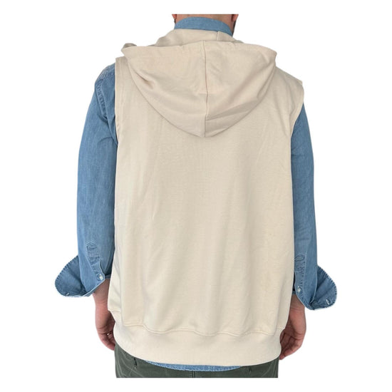Gilet con cappuccio beige 503 BEIGE RE.VI.VAL 