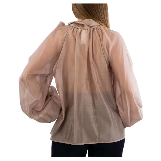 Camicia con fiocco Mandorla TAB0210 MANDORLA VICOLO 