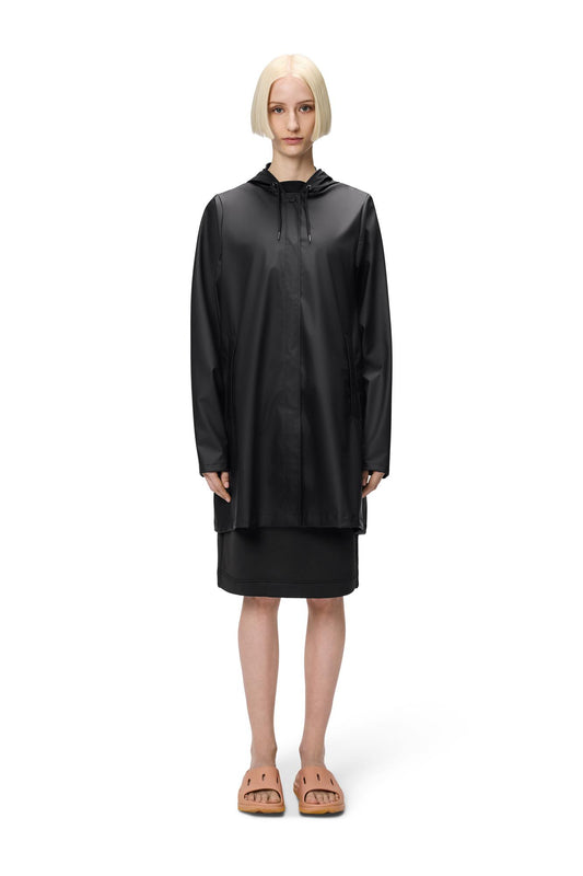 A-line W Jacket black RA18050 BLACK RAINS 
