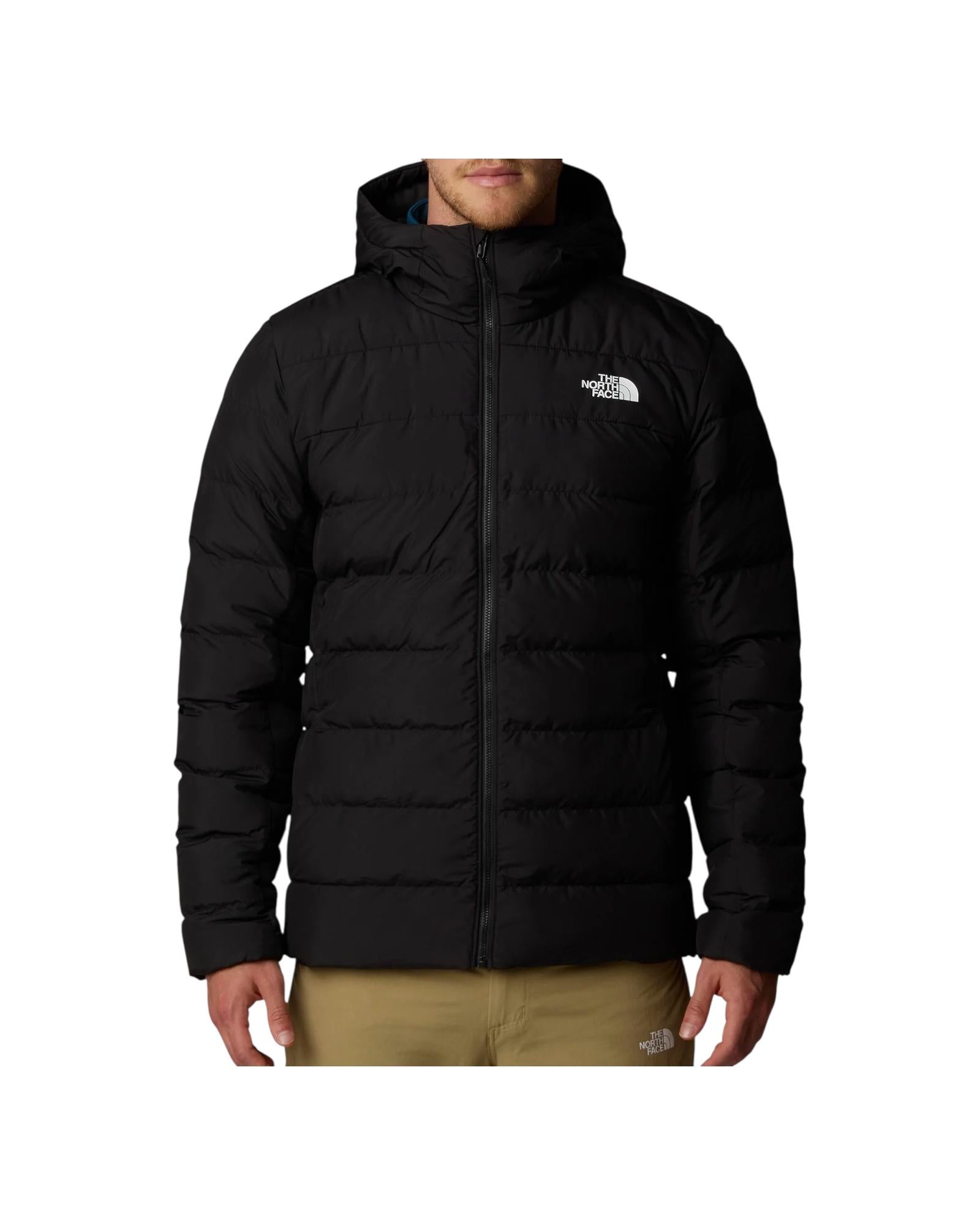 Giacca con cappuccio Aconcagua III NF0A84I1 BLACK THE NORTH FACE