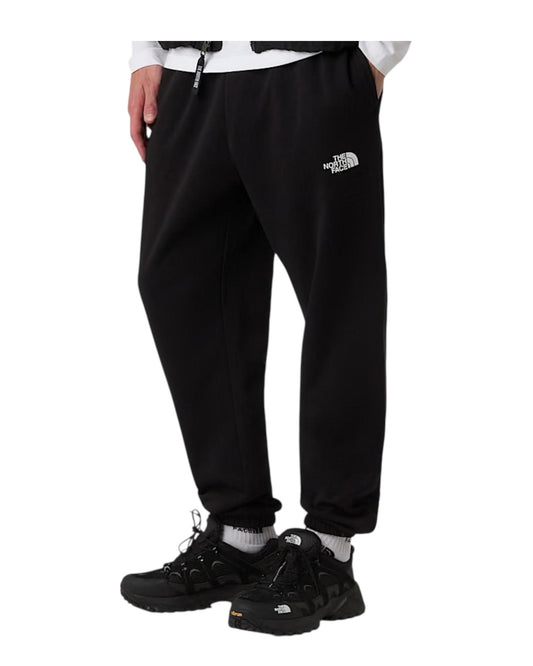 Joggers Simple Dome Regular Uomo Black NF0A8C1W BLACK THE NORTH FACE 