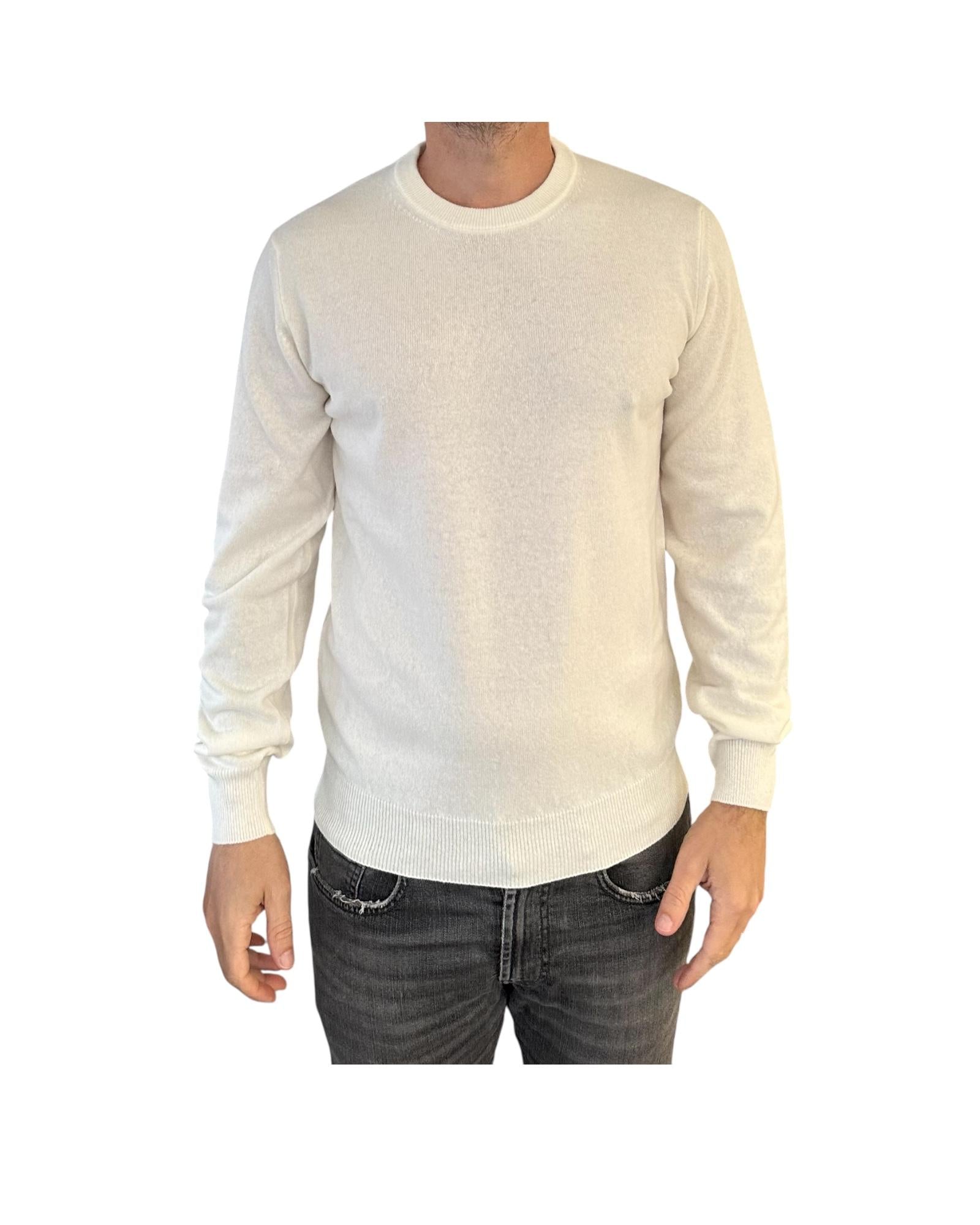 Maglione girocollo Panna 5100 0125 +39MAsq 