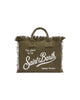 Borsa Colette in Lino Verde Militare