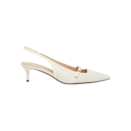 Slingback in nappa Bianco ACAMPO 001 MARELLA 