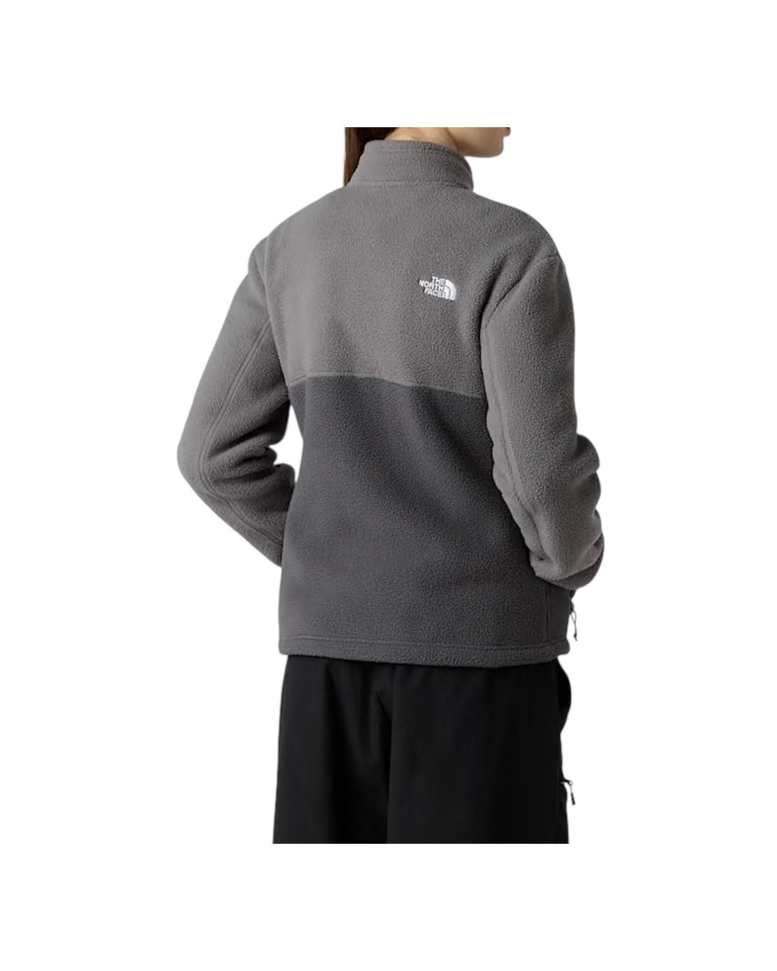 Giacca in pile Yumiori con cerniera integrale donna Anthracite NF0A8E88 ANTHRACITE THE NORTH FACE 