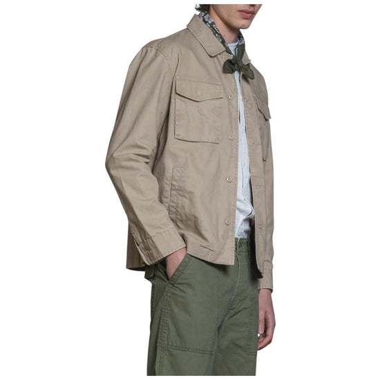 Overshirt in cotone Wash desert GATOR SLBC68 IMPURE 