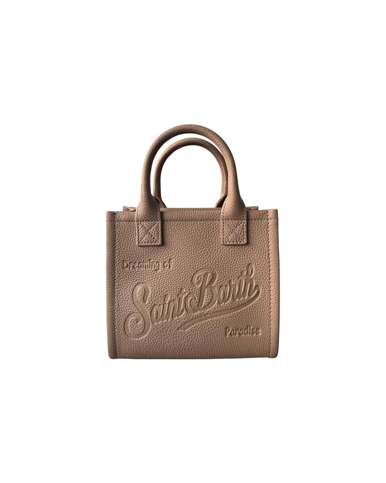 Borsa Mini Vanity Tortora VANMI001 00531I MC2 SAINT BARTH