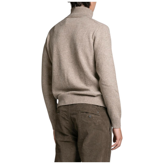 Maglione collo alto in moulinè Beige JOHN WN7C51 IMPURE 