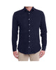 Camicia uomo velluto mille righe Blu