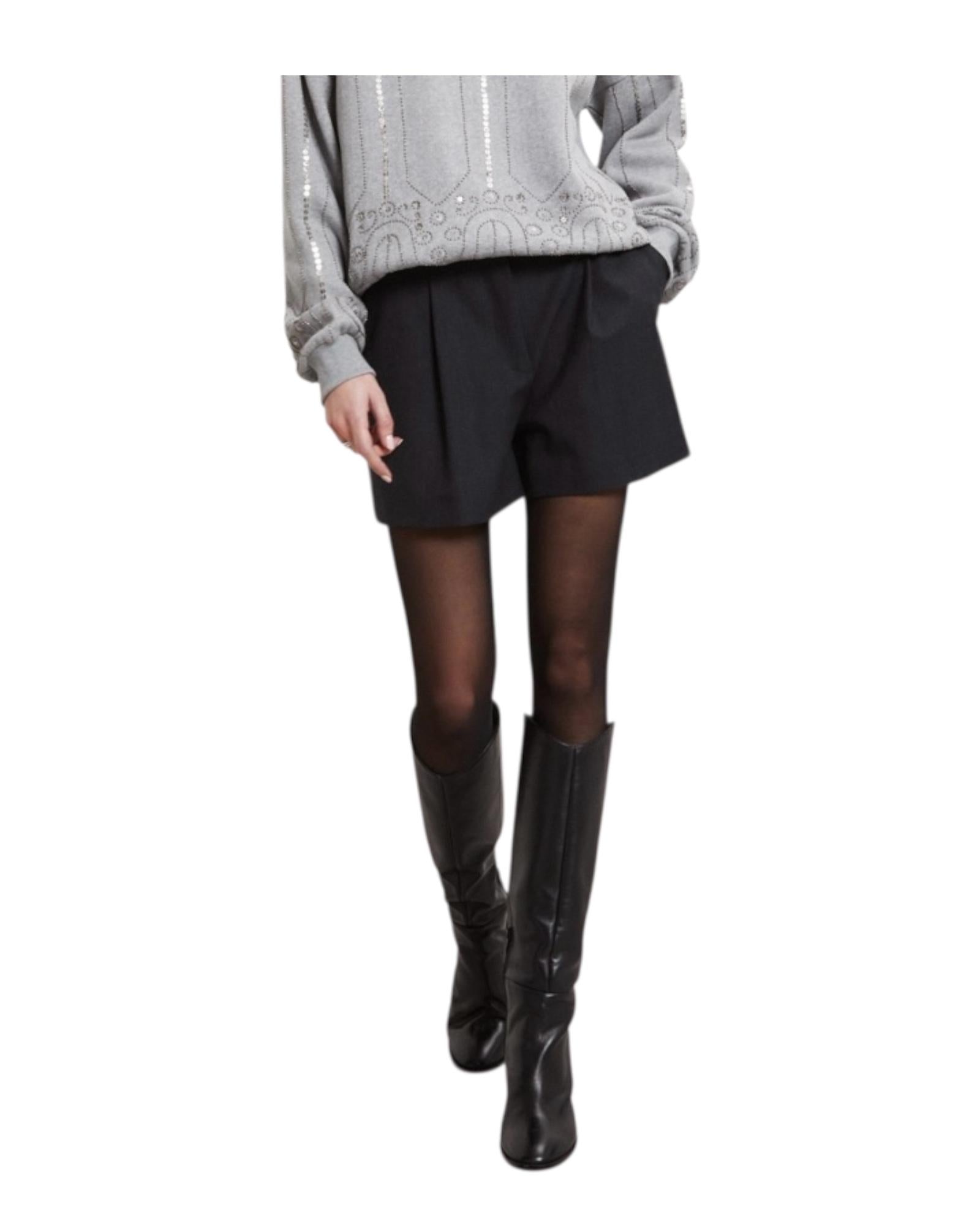 Shorts in misto lana Lavagna BCA DP9905 LAVAGNA OTTOD'AME