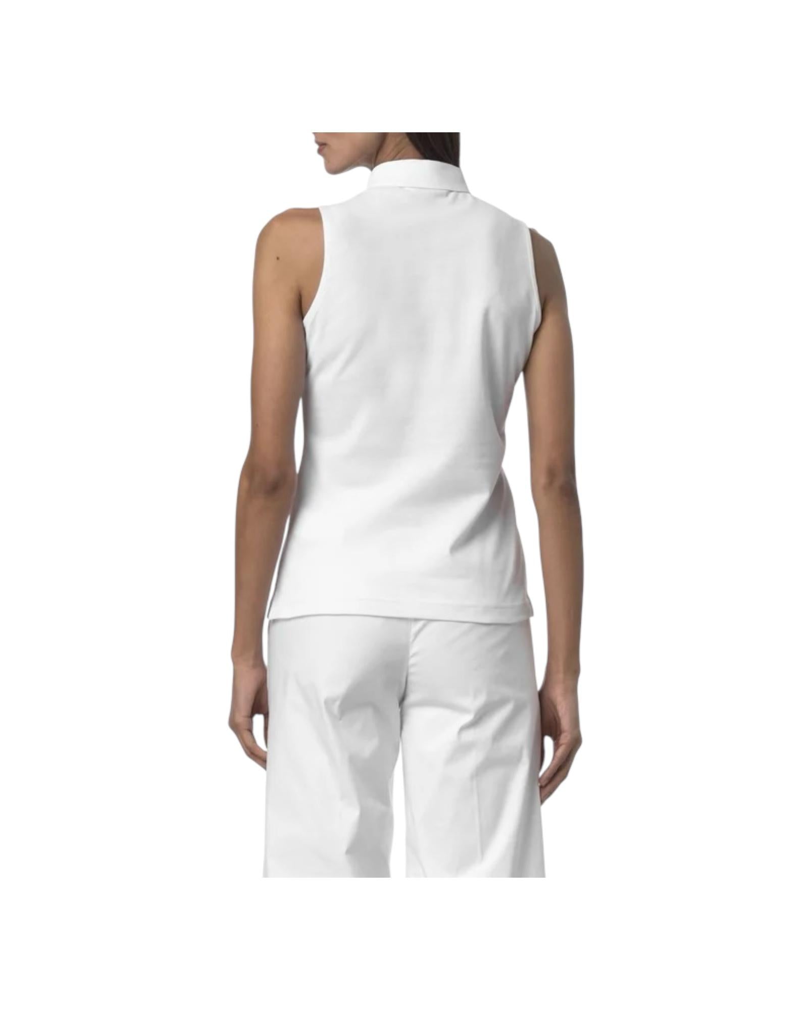 Polo Adour Pique, white. K1127HW 001 K-way