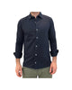 Seaport men's shirt flamed navy.