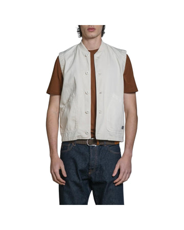 Gilet Bull denim Off white MARSH BD1C23 IMPURE 