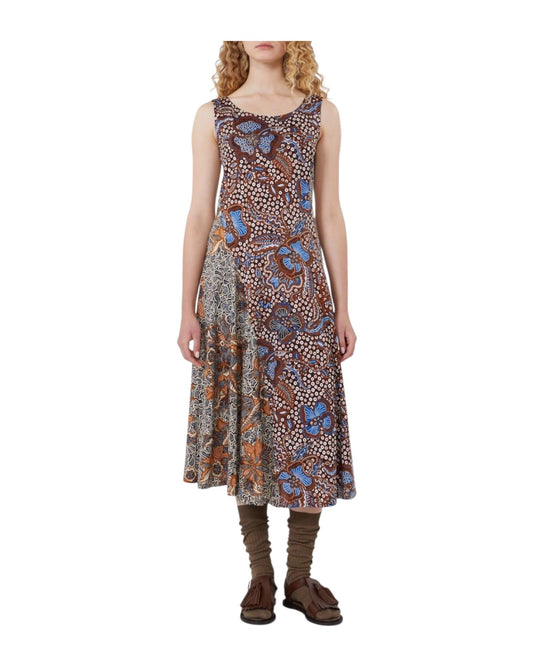 Abito Midi in jersey stampato PAUSA 008 MAX MARA WEEKEND 