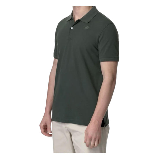 Amedee Pique tinta unita green blackish K5127BW WMR K-WAY 