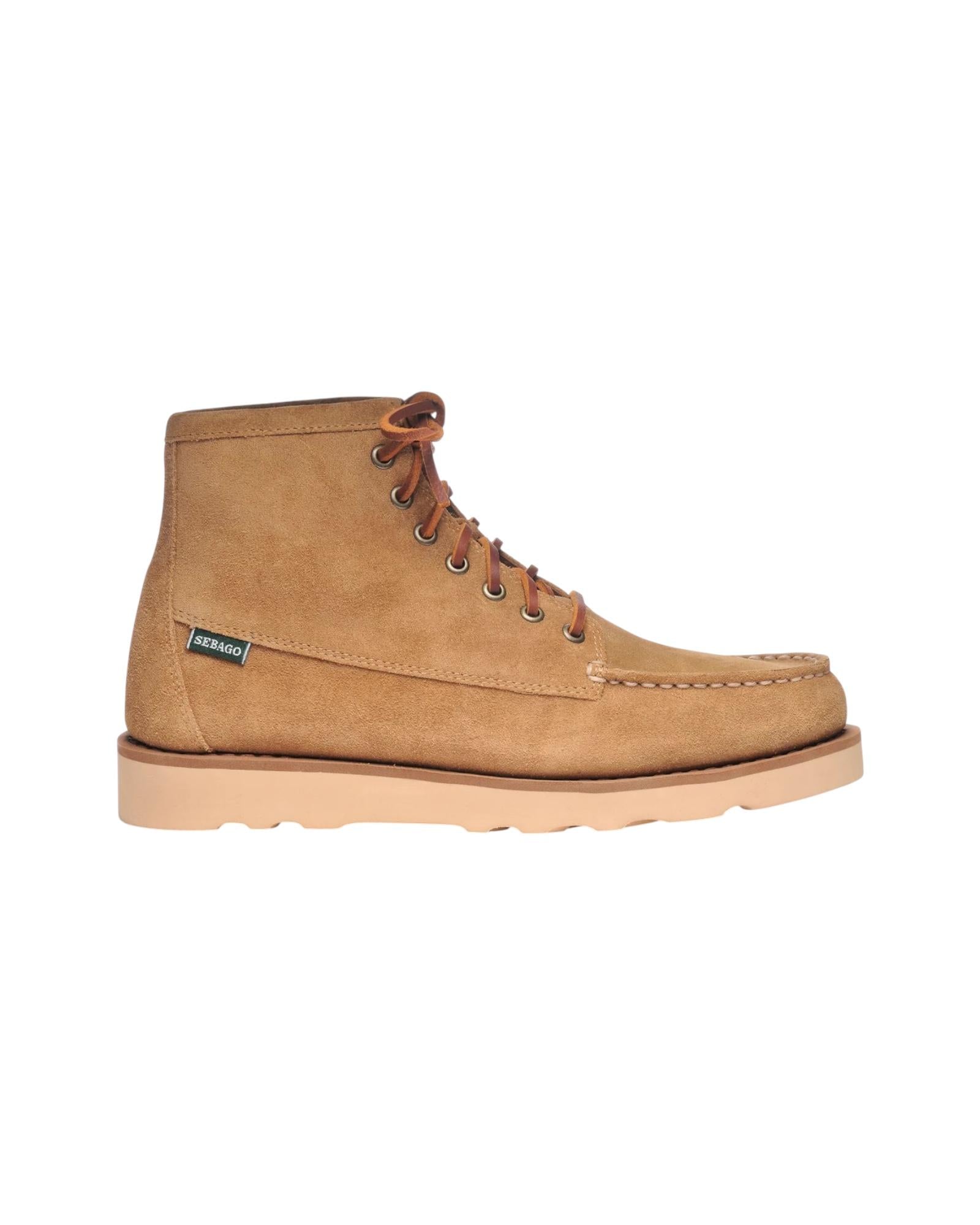 Mocassino Tala Mid Suede Beige Camel Uomo 76111SW 906 Sebago