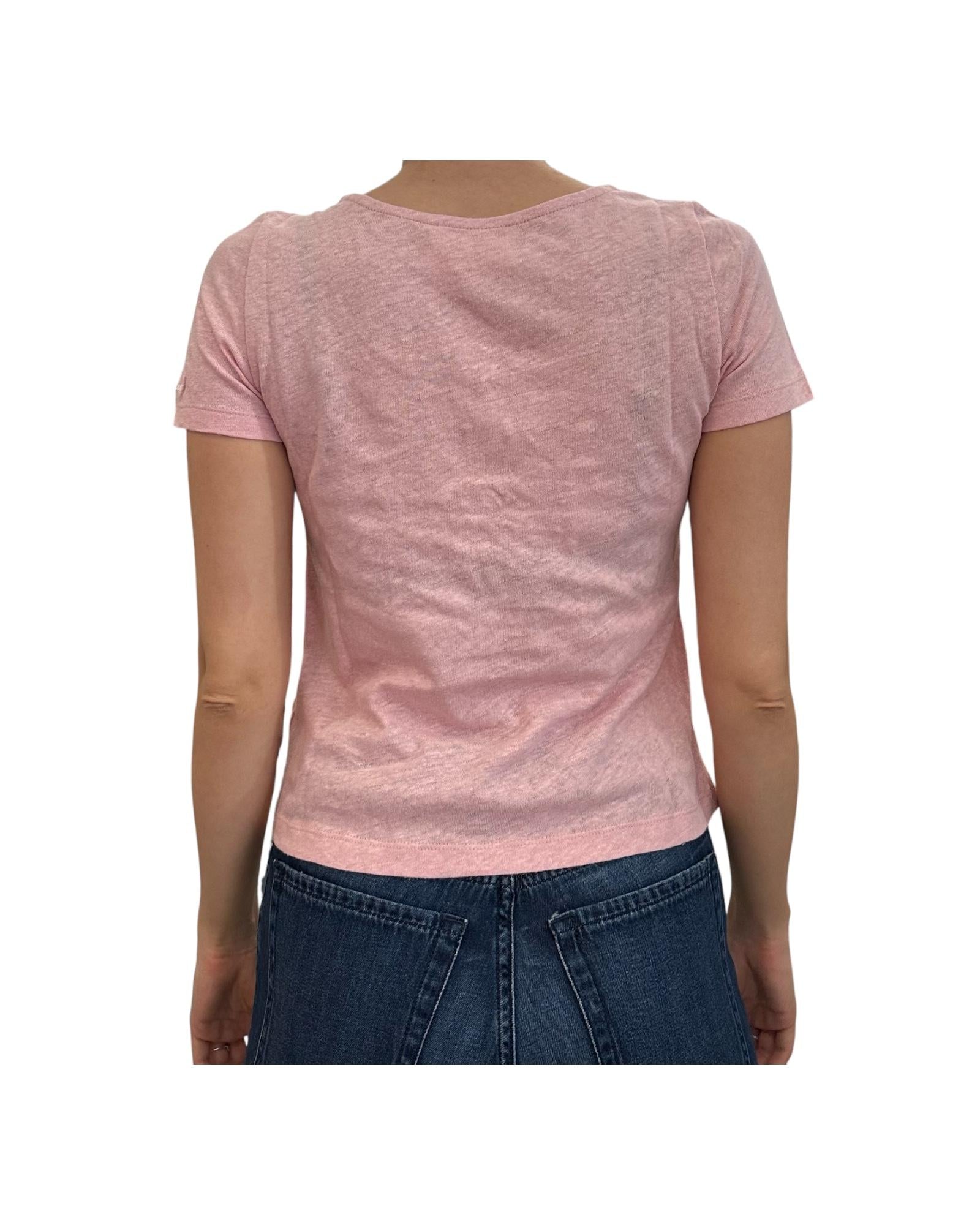 T-Shirt Belen Pink BLN0001 01522H MC2 SAINT BARTH