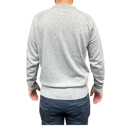 Maglione taglio felpa Mid grey W9009 MID GREY BL'KER 