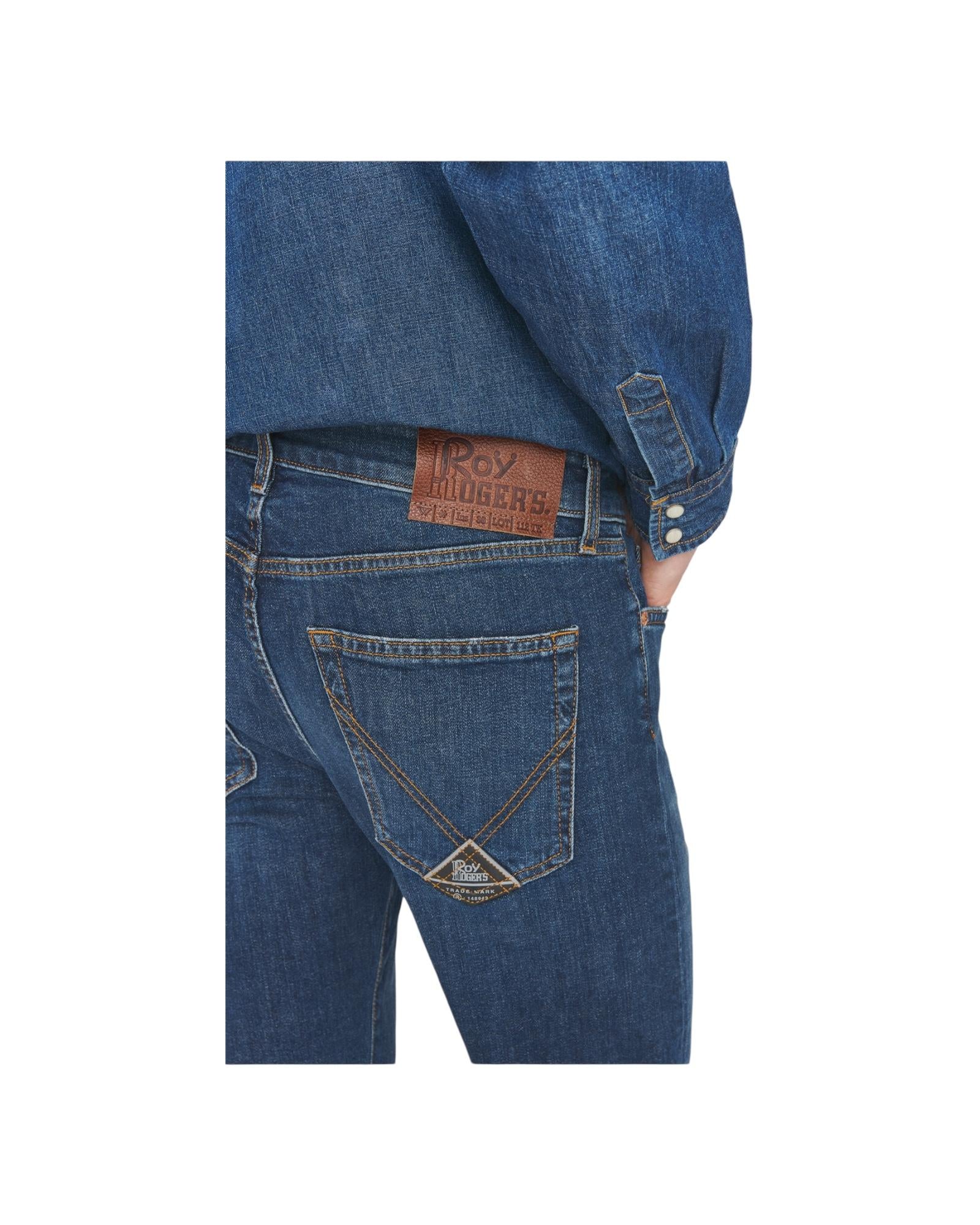 Jeans 517 wash 52 RRU075CH422748 C0999 ROY ROGER'S 