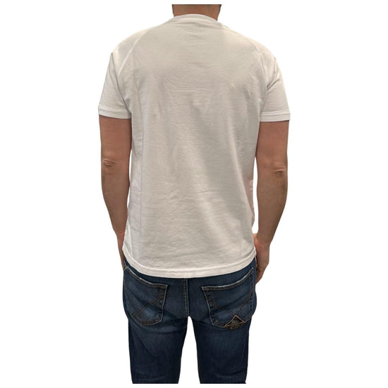 T-shirt Uomo Salem Raglan Piquet White 1006 03 WHITE BL'KER 