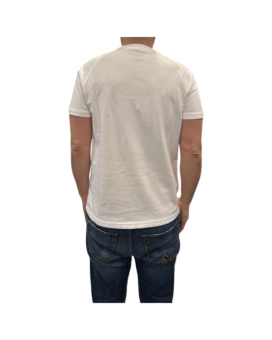 T-shirt Uomo Salem Raglan Piquet White 1006 03 WHITE BL'KER 