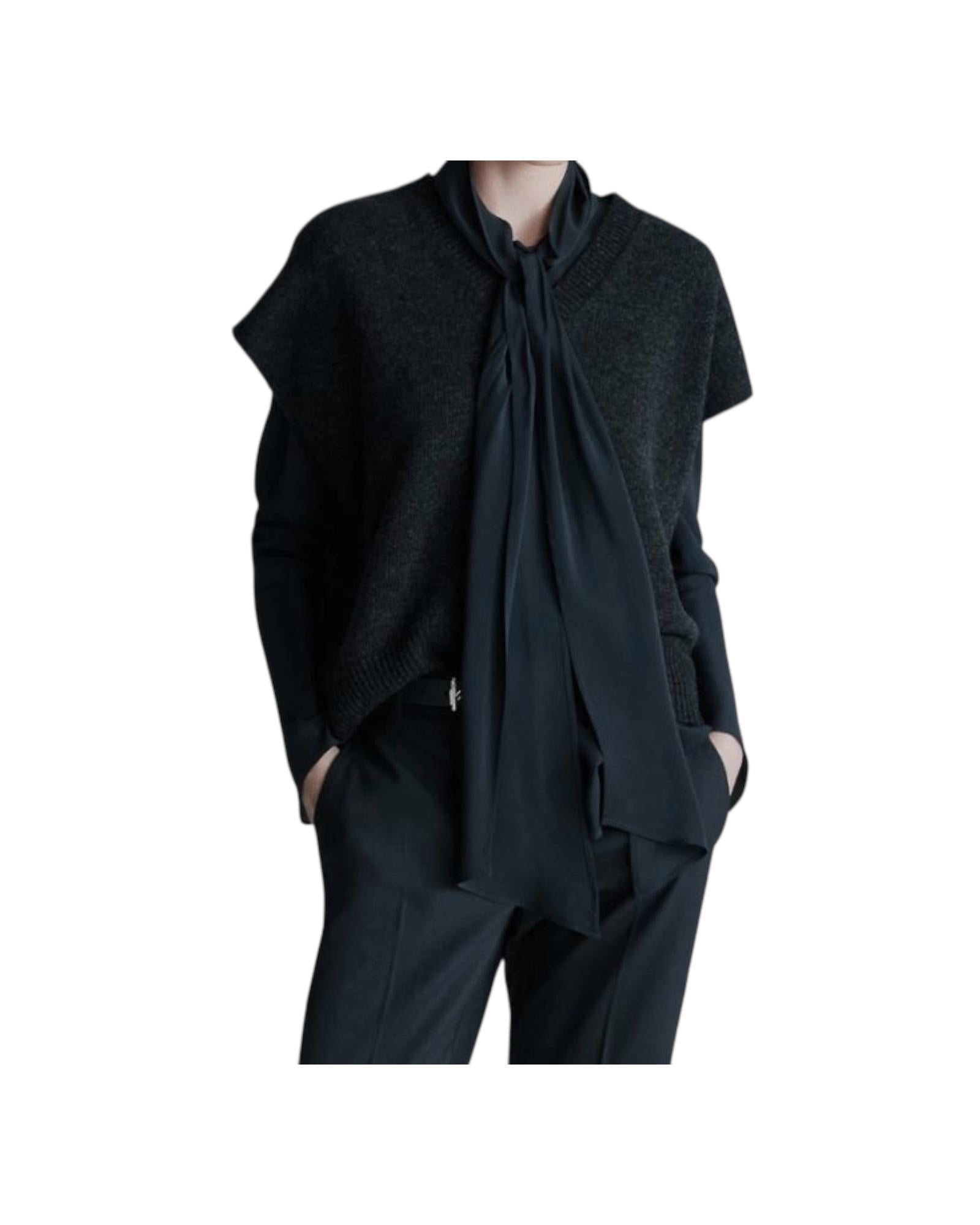 Camicia con fusciacca in seta Grigio ATALIA 004 MARELLA 