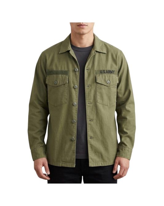 Overshirt Ml Jones Military NAM SHIRT ML JONES US ARMY MILITARY GREEN CHESAPEAKE'S 