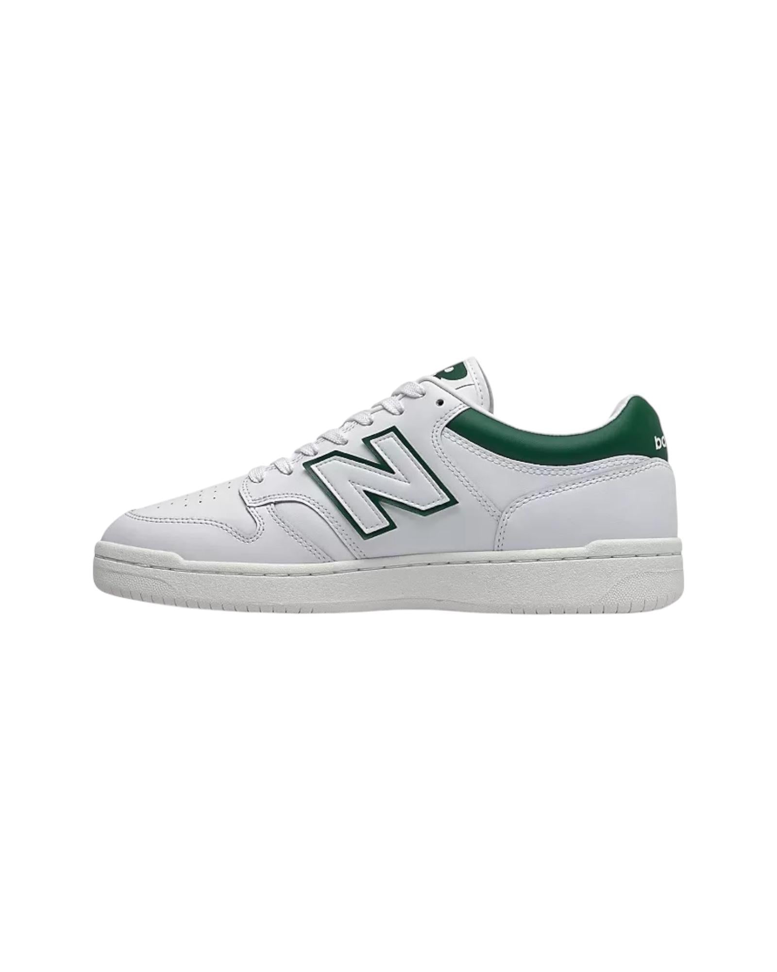 Sneakers Uomo 480 Bianco verde BB480LGT BIANCO VERDE New balance