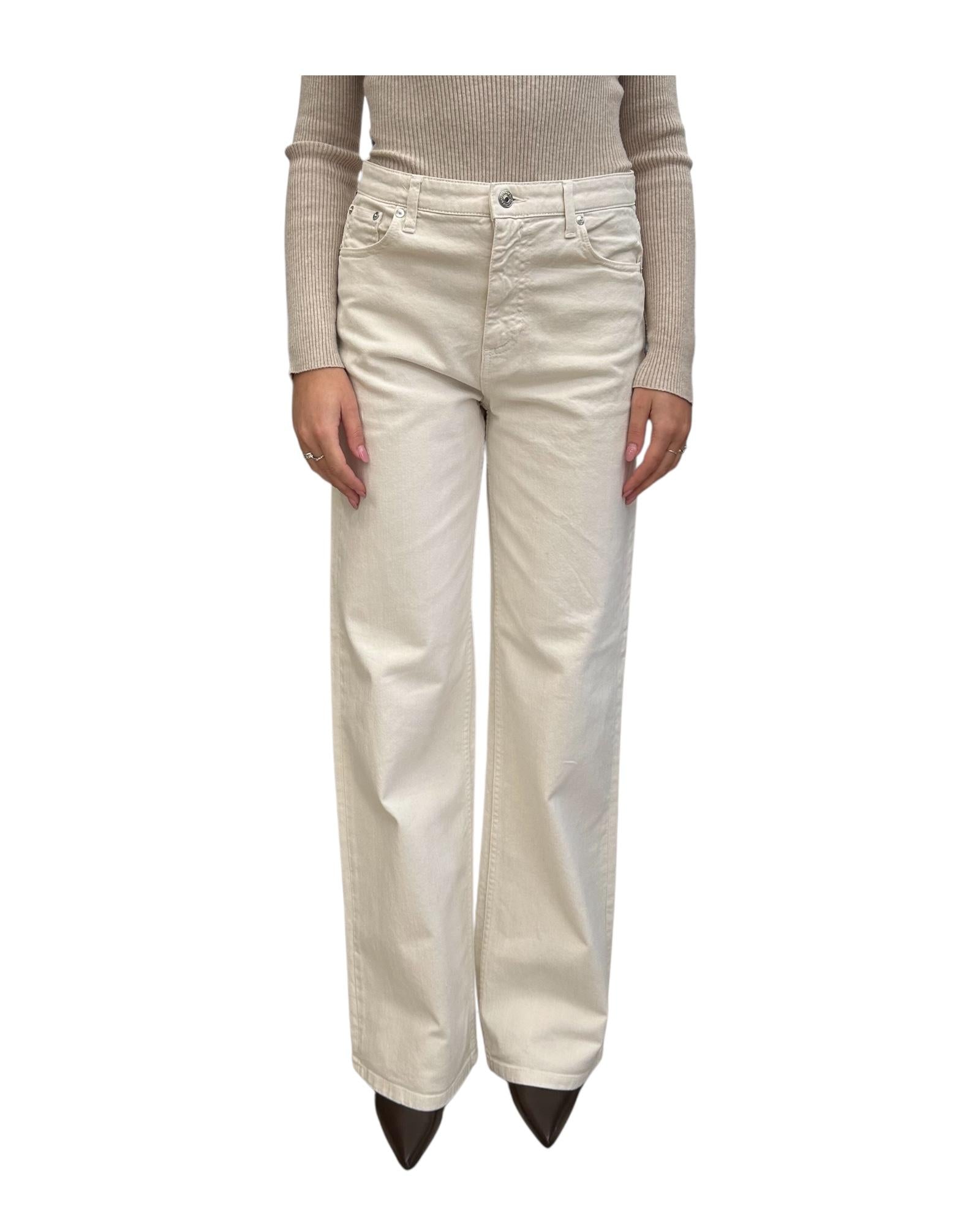 Jeans Wide leg Bull read butter RND354P4090112 C0228 ROY ROGER'S 