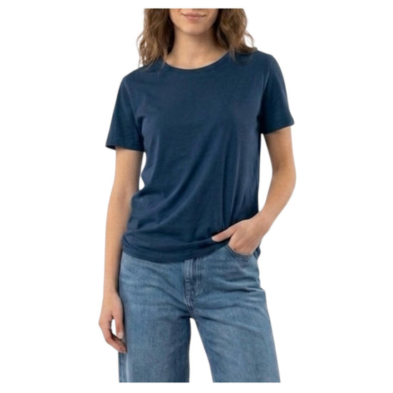 T-shirt Blu Comfort fit T-SHIRT MANICA CORTA BLU RE.VI.VAL 