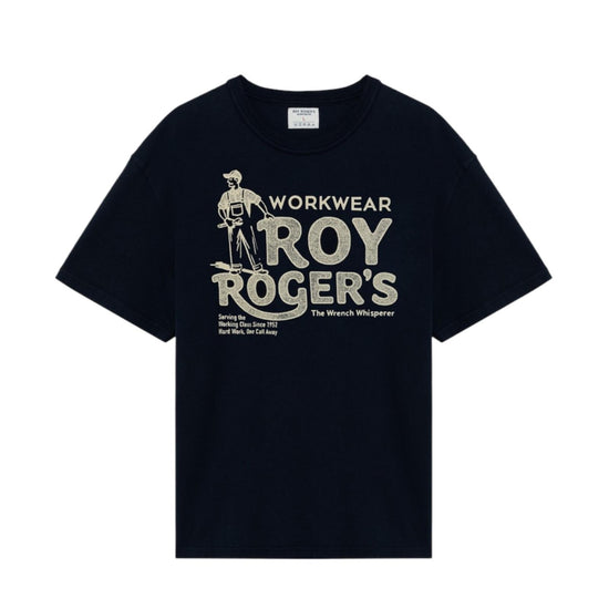 T-shirt in jersey con stampa Working class RRW017CR370569 C0048 ROY ROGER'S 