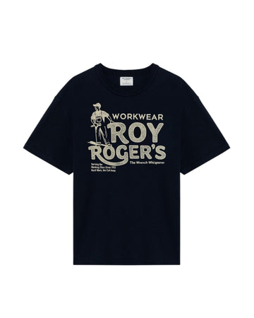 T-shirt in jersey con stampa Working class RRW017CR370569 C0048 ROY ROGER'S 