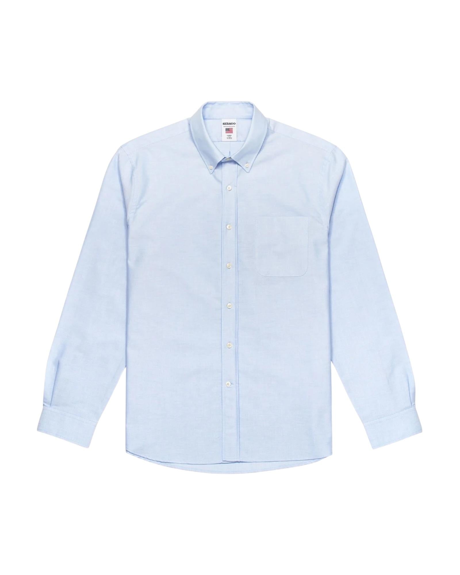 Camicia in cotone Azure airy 73117SW XMN Sebago