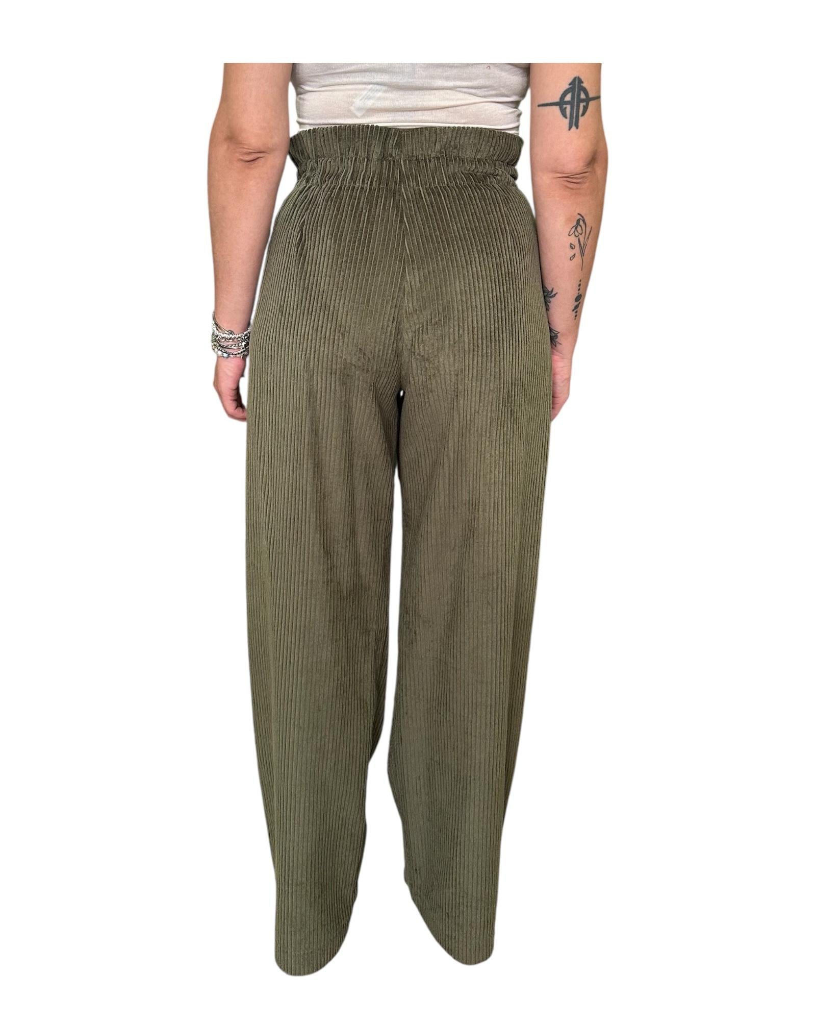 Pantalone in velluto a costa larga Selva NEV DP9902 SELVA OTTOD'AME 