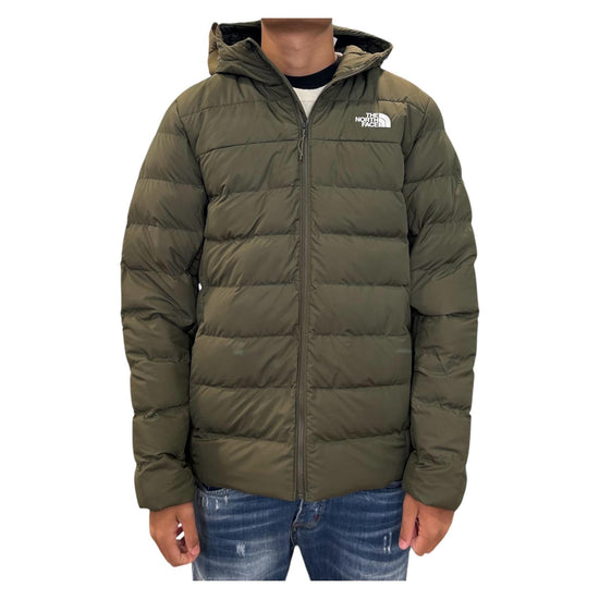 Giacca con cappuccio Aconcagua III New taupe green NF0A84I1 NEW TAUPE GREEN THE NORTH FACE 