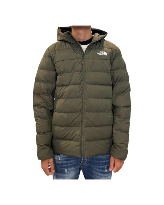 Giacca con cappuccio Aconcagua III New taupe green NF0A84I1 NEW TAUPE GREEN THE NORTH FACE 
