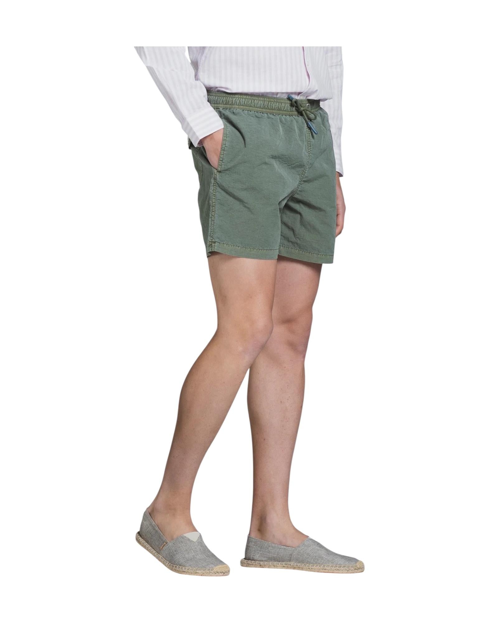 Costume in nylon lavato Military green RIOWASH MILITARY GREEN IMPURE 