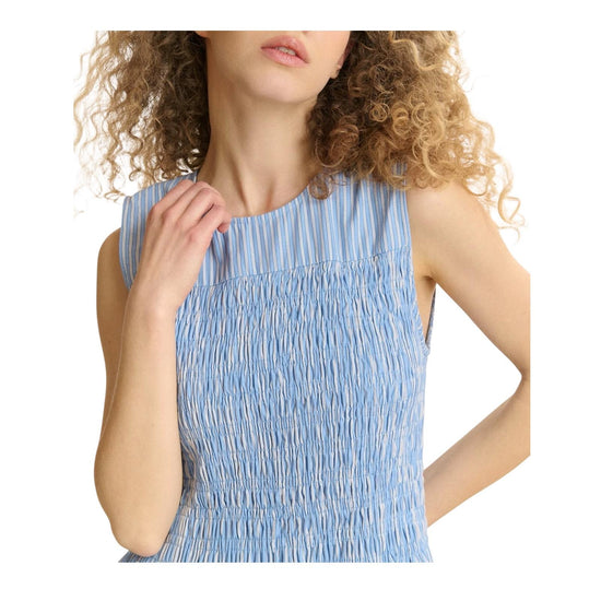Vestito Midi Capucine Blu 2181 CAPUCINE BLU GARANCE PARIS 